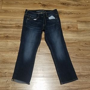 American Eagle Artist crop super stretch